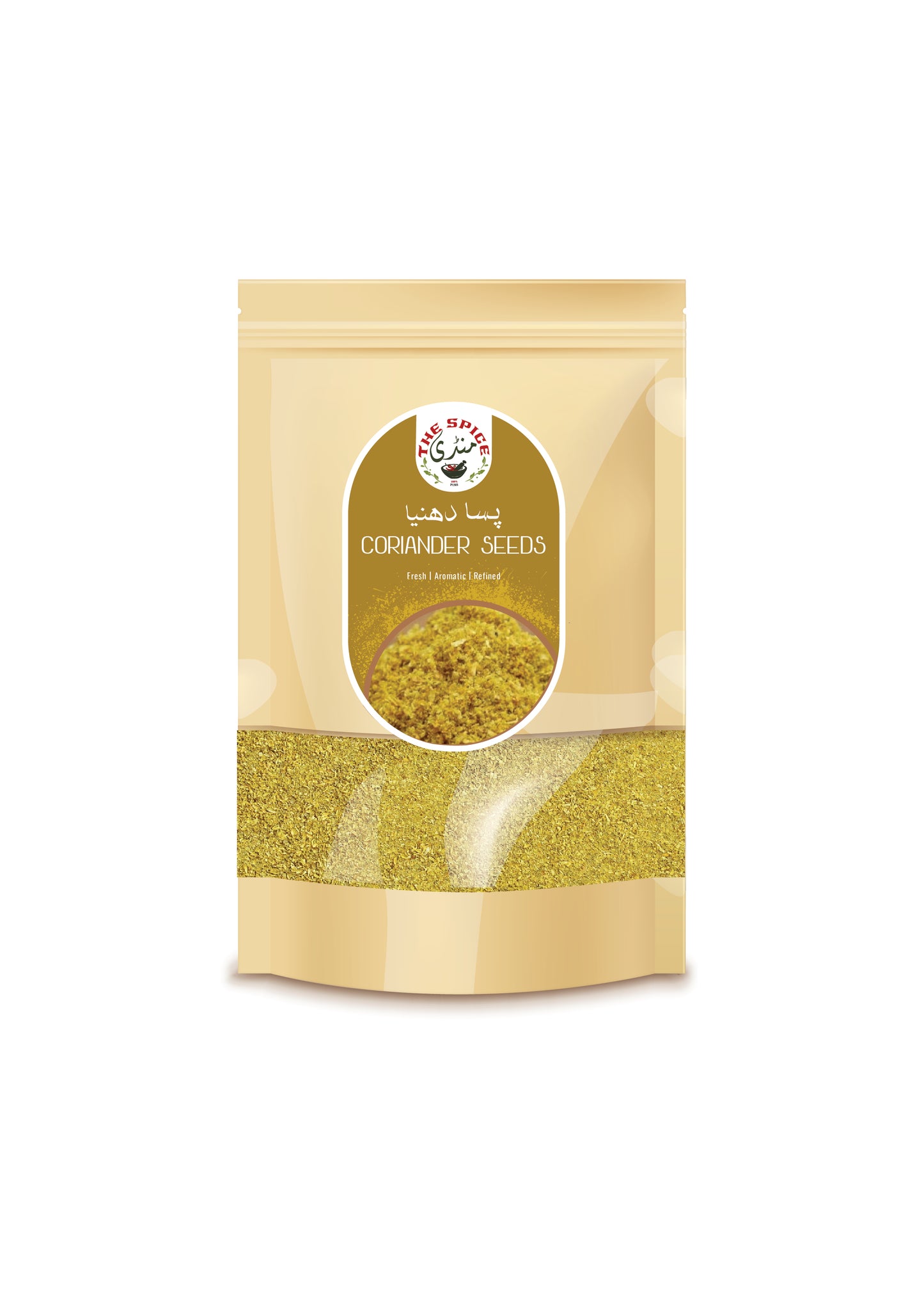 Coriander powder imported from India. With strong flavor and fragrance and packed in aur-tight packet.