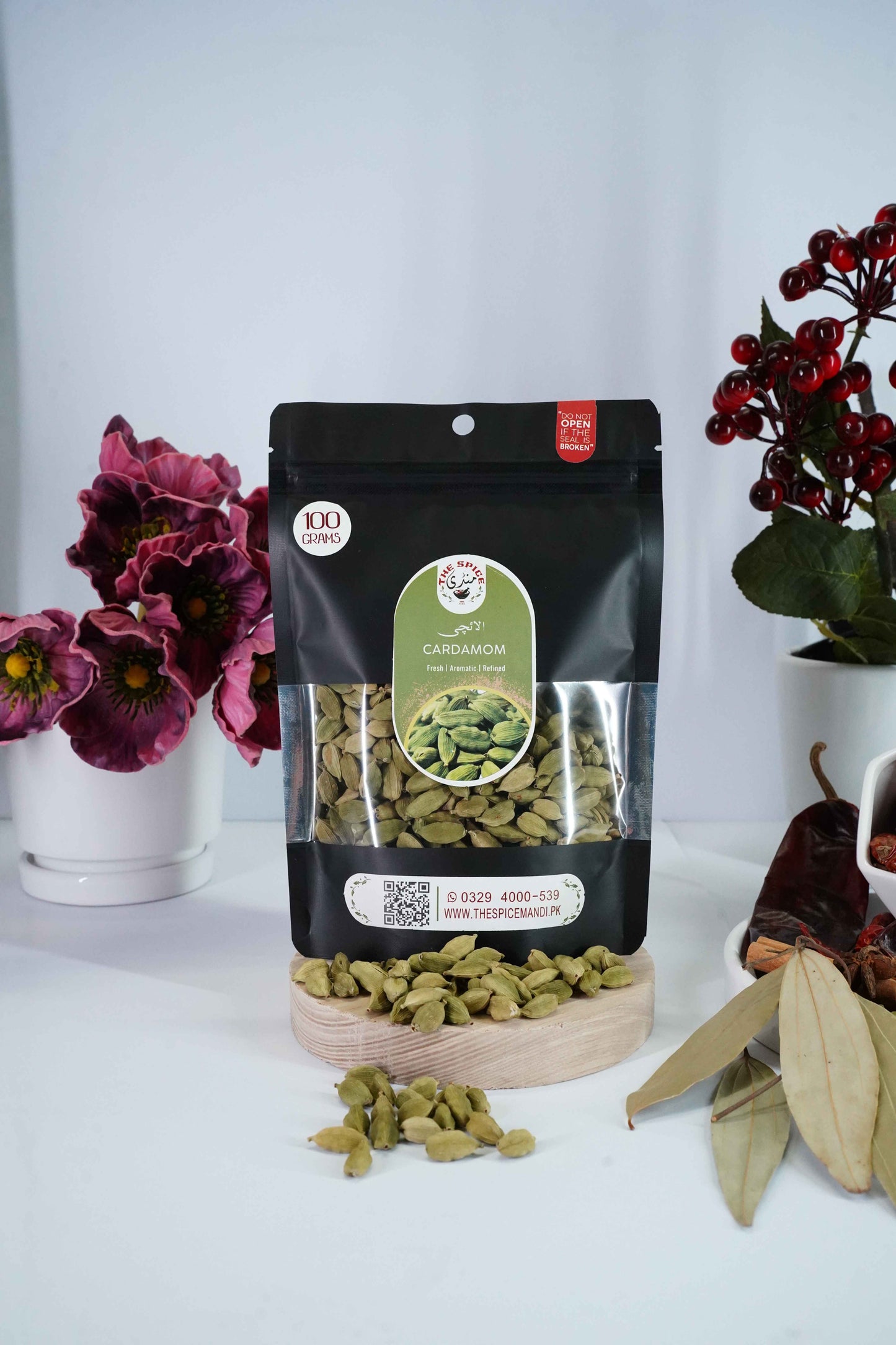 Premium Indian Cardamom | Indian Elaichi (انڈین الائچی) |