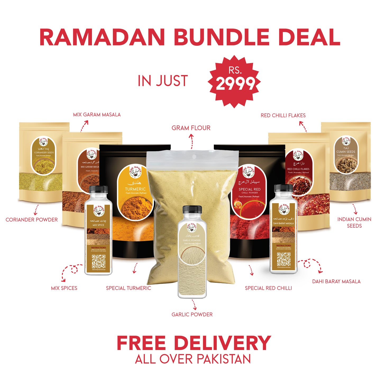 Ramzan Special Family Bundle – 10 Essential Items Only Rs. 2999