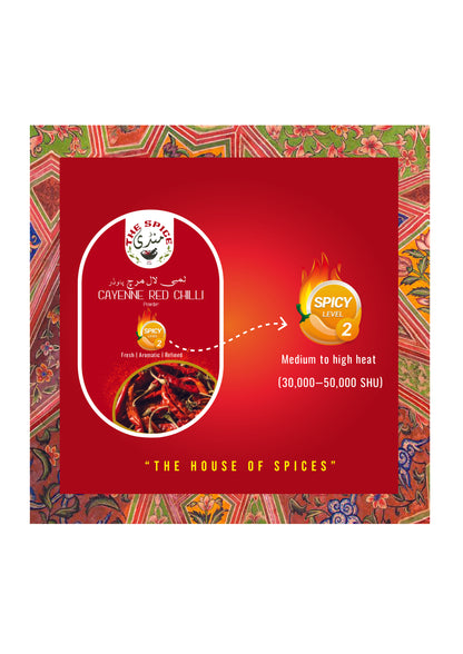 Cayenne Red Chilli Powder | (Laal Mirch ) مرچ پاؤڈر لمبی |