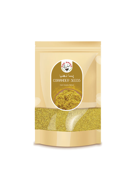Coriander powder imported from India. With strong flavor and fragrance and packed in aur-tight packet.