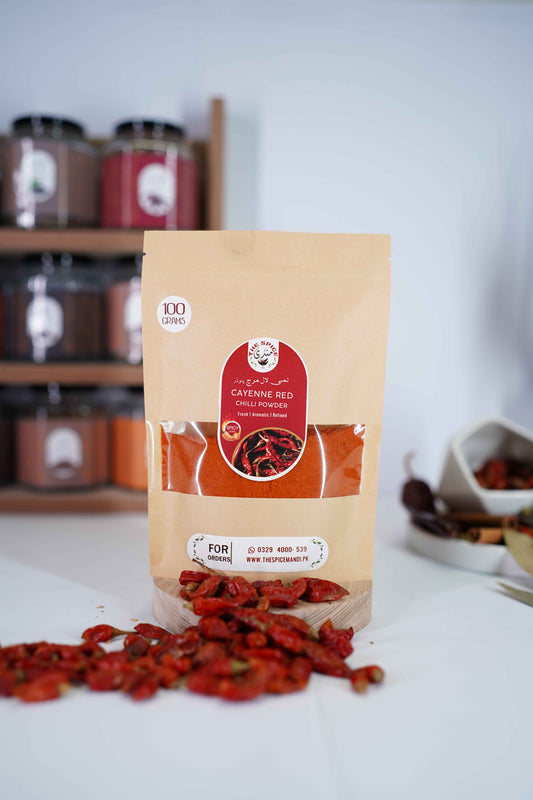 Cayenne Red Chilli Powder | (Lambi Laal Mirch ) مرچ پاؤڈر لمبی |