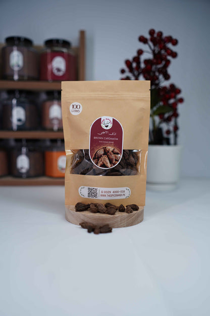 Brown Cardamom | Indian Kali Elaichi (بڑی الائچی) |