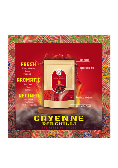 Cayenne Red Chilli Powder | (Laal Mirch ) مرچ پاؤڈر لمبی |